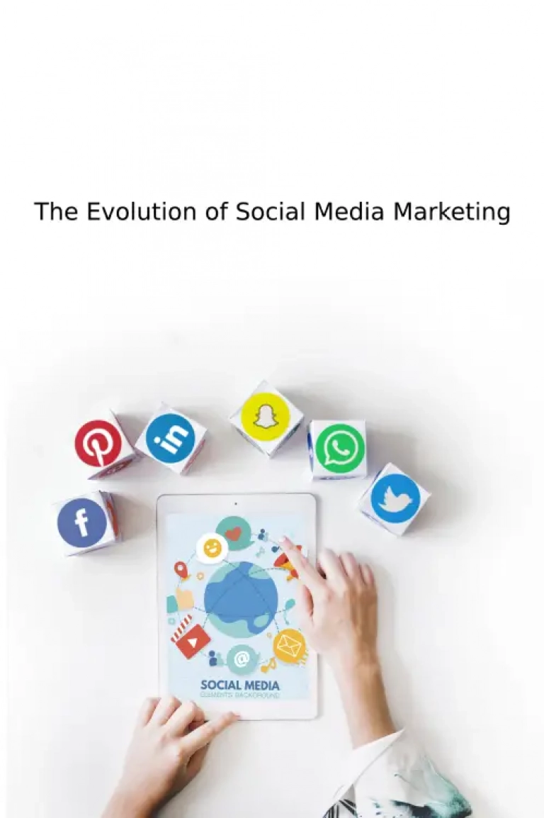Social media icon cubes thumbnail
