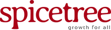 White text of SDA written on red background